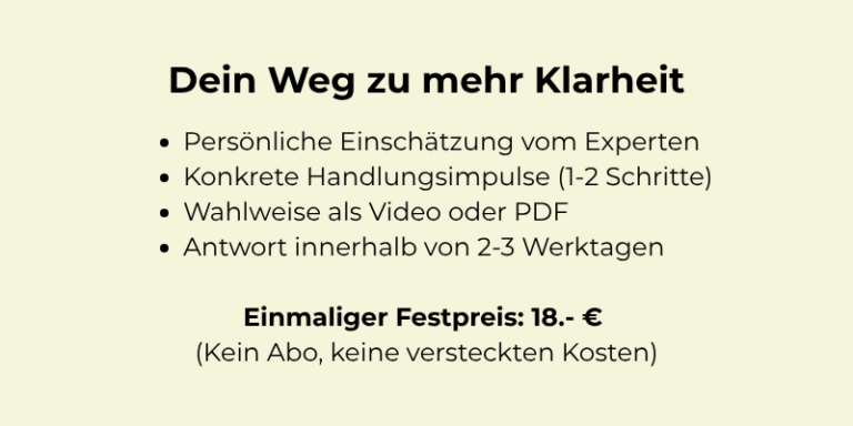 Dein Weg zu mehr Klarheit