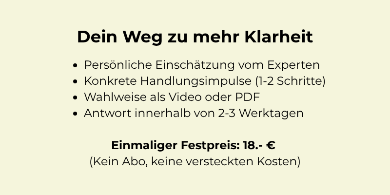 Dein Weg zu mehr Klarheit
