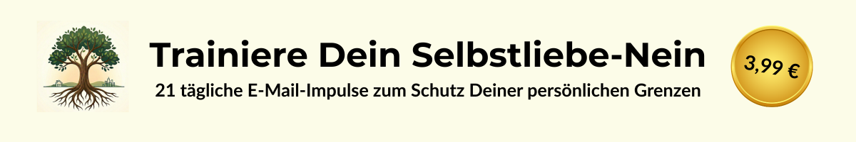 Trainiere Dein Selbstliebe-Nein